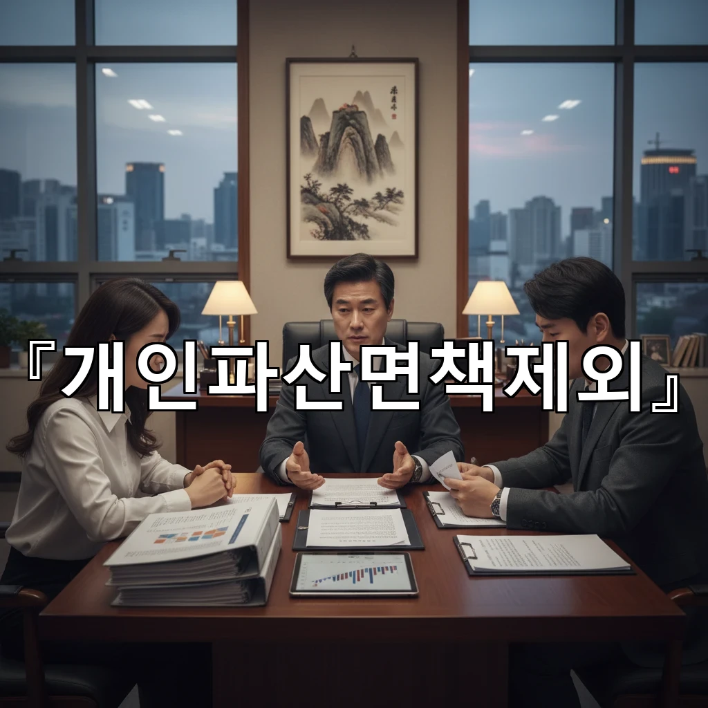 개인파산면책제외 사유를 생활 사례로 풀어보는 핵심 정리 안내서