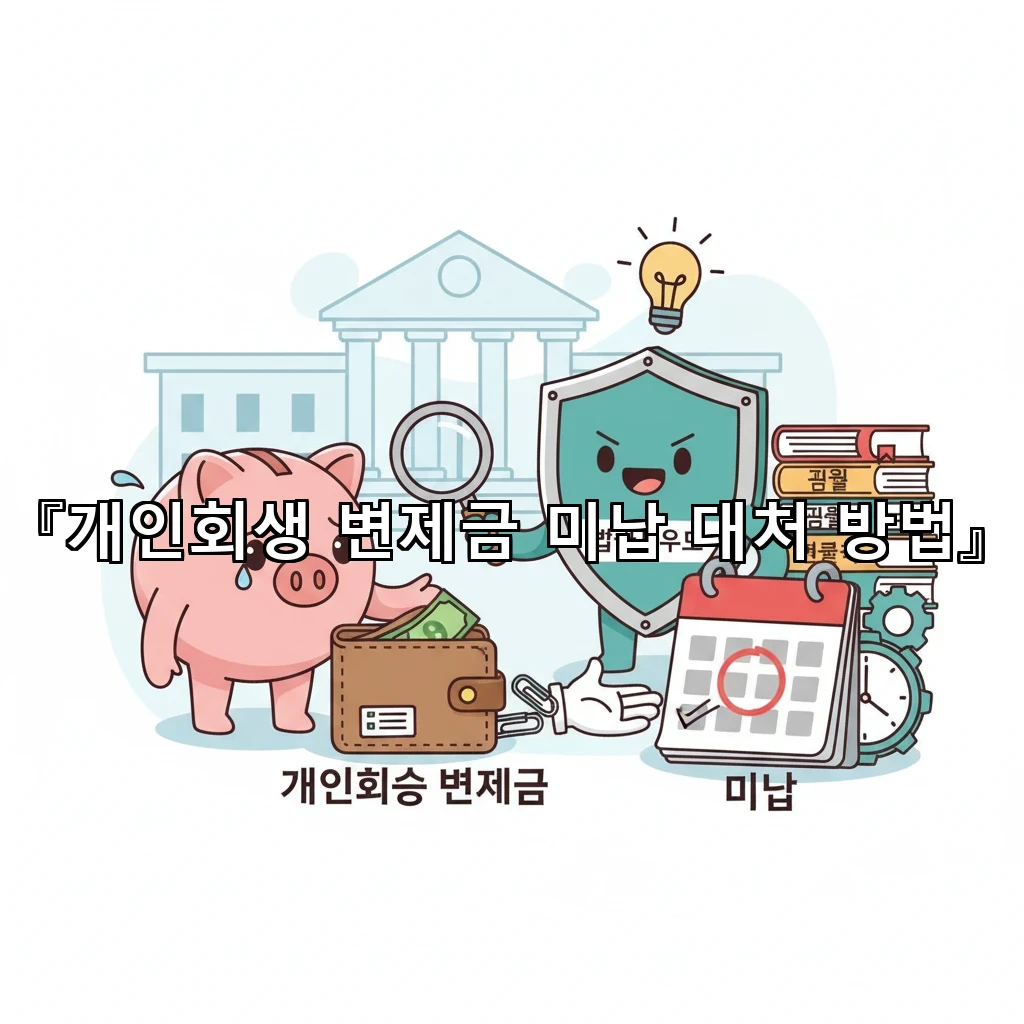 개인회생변제금미납대처방법 납부일 놓쳤을때 바로 확인할 순서