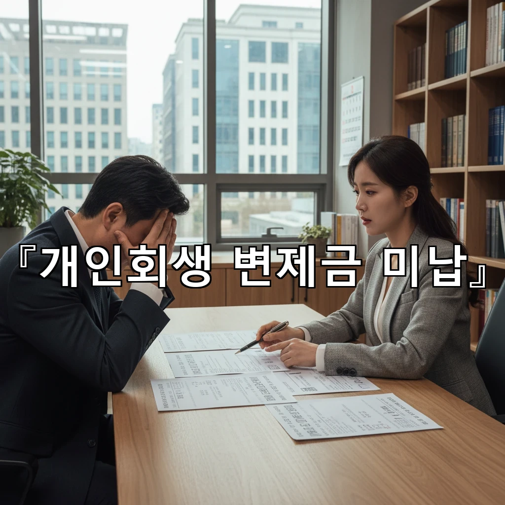 legal image 개인회생 변제금 미납 1787