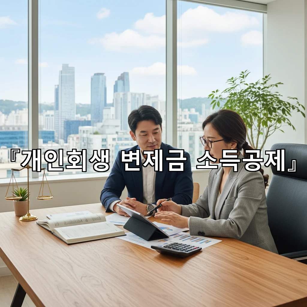 개인회생변제금소득공제 기준 바뀌면 월상환액은 어떻게 조정될까