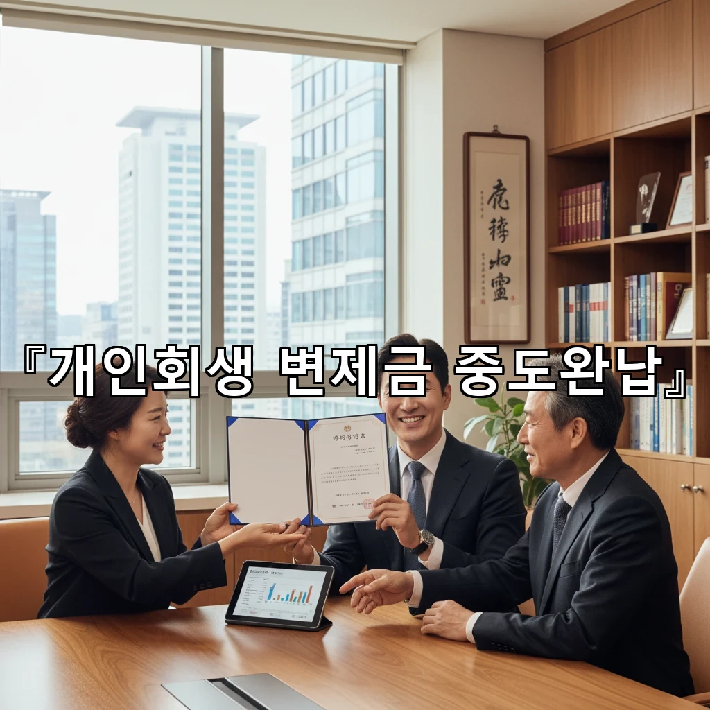 개인회생변제금중도완납 앞두고 채권자 이의 가능성부터 점검하기