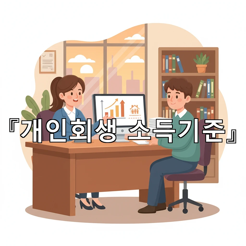 개인회생소득기준 달라지면 준비도 달라집니다 확인법 정리
