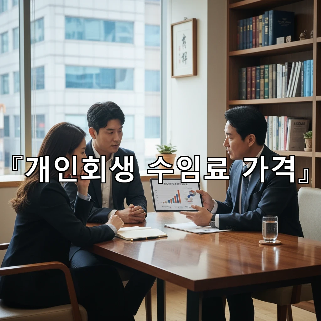 개인회생수임료가격 정할 때 먼저 따져볼 기준과 상담 전 준비