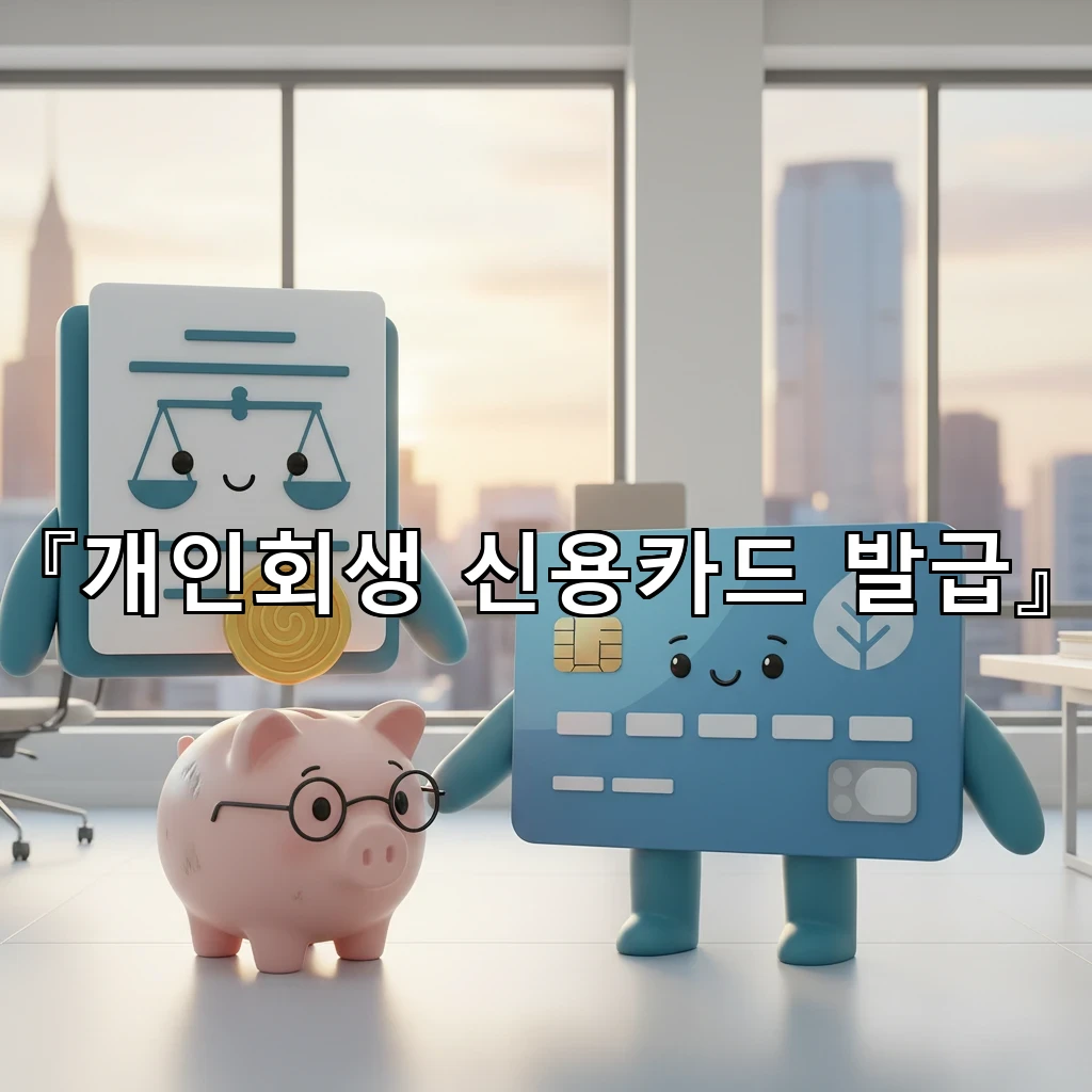 개인회생신용카드발급 재도전 전 알아야 할 심사 흐름과 준비서류
