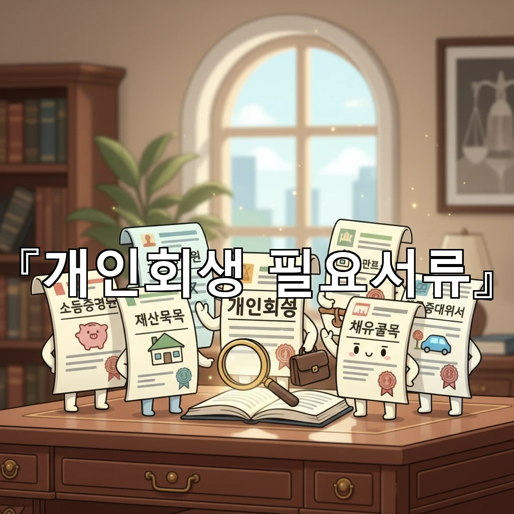 legal image 개인회생 필요서류 2064