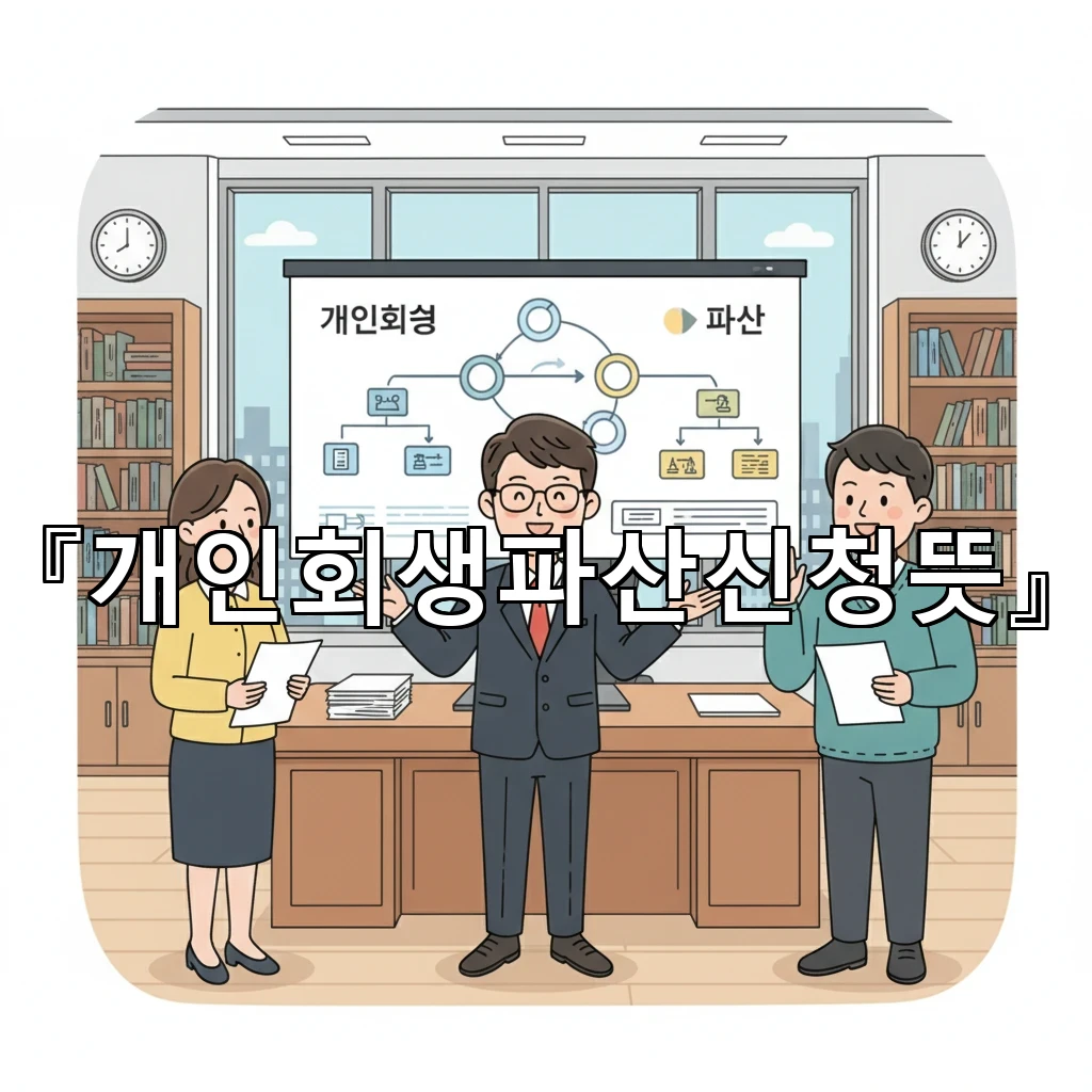 개인회생파산신청뜻 처음 찾는 분이 알아야 할 절차의 흐름 정리