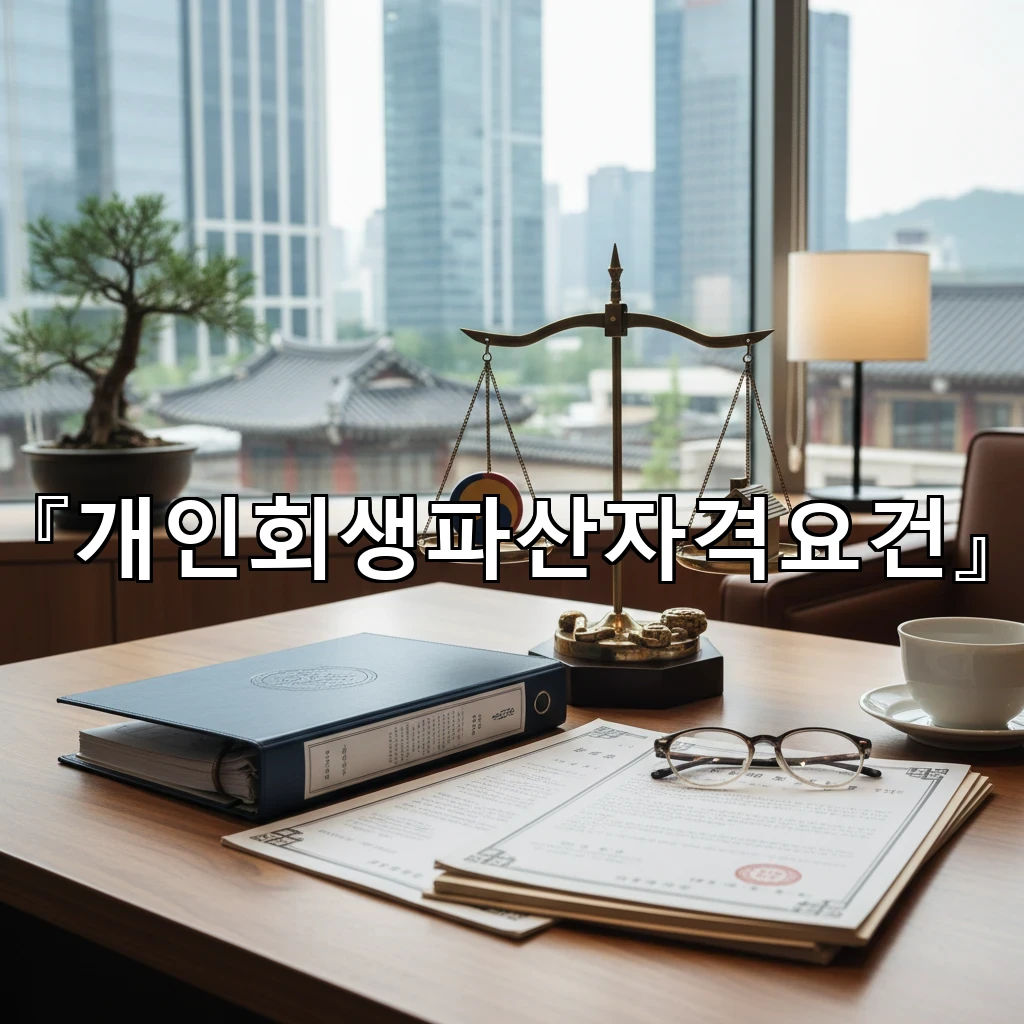 개인회생파산자격요건 한눈에 정리하는 신청 기준과 주의점 안내