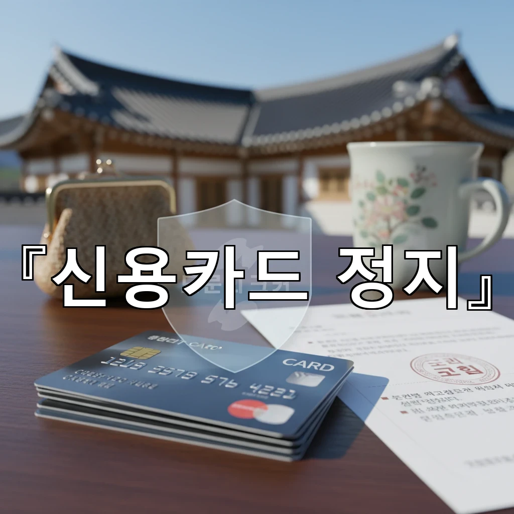 신용카드정지 알림을 받았을 때 바로 확인해야 할 점검 순서