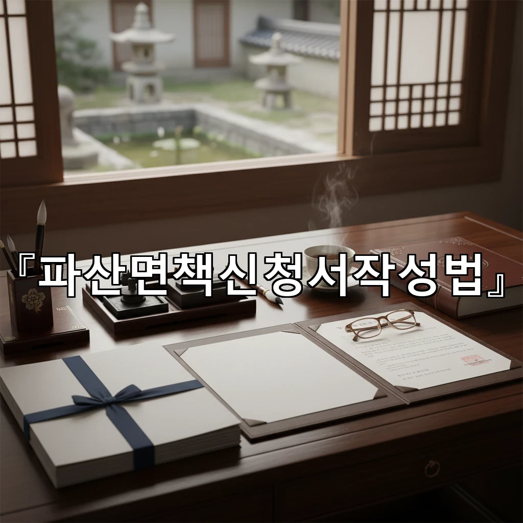 파산면책신청서작성법 재산목록 누락을 막는 점검 순서와 작성 팁