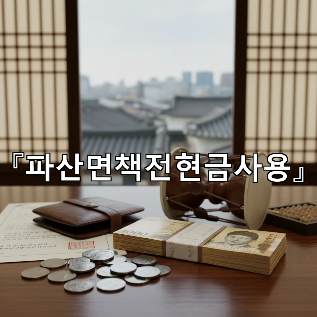 파산면책전현금사용 기록이 불리해지는 순간과 대처 흐름 정리