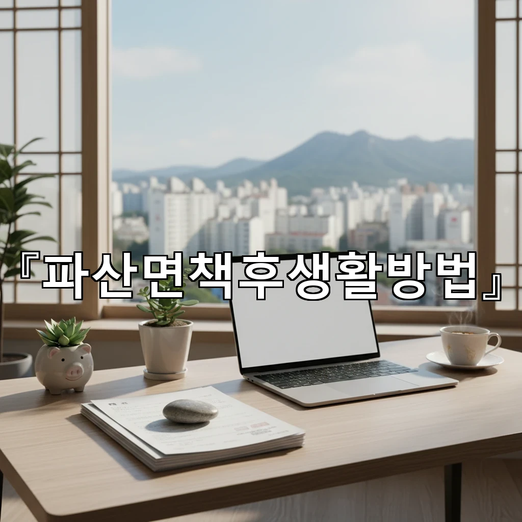 파산면책후생활방법 일상 회복을 위한 소비습관 재설계 안내서