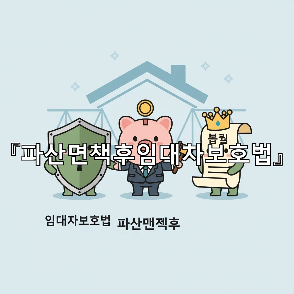 파산면책후임대차보호법 적용받는 임차인 대항력 유지 조건 정리