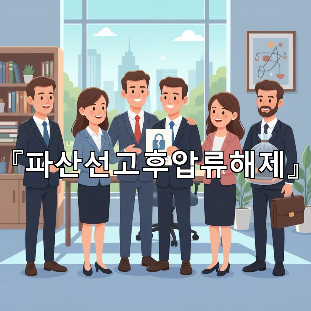 legal image 파산선고후압류해제 1592