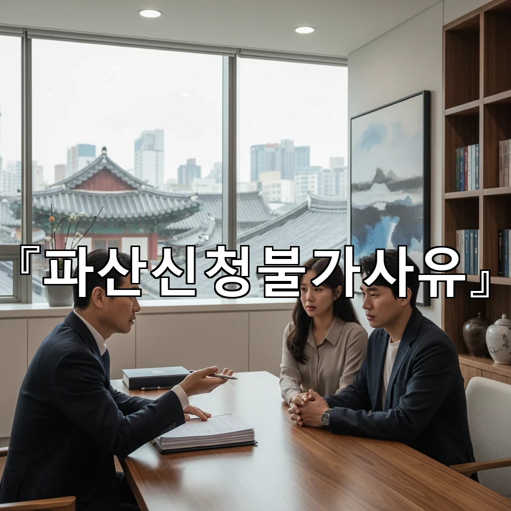 파산신청불가사유 상황별로 달라지는 면책 가능성 판단 기준 정리