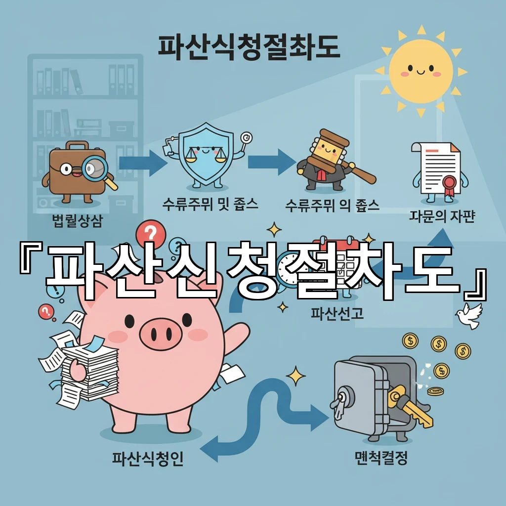 legal image 파산신청절차도 1649