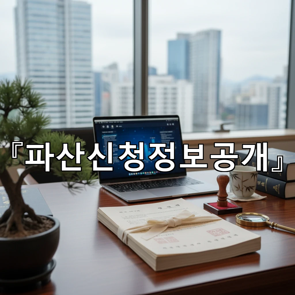 파산신청정보공개 열람 범위와 보관 기간을 먼저 확인하는 법