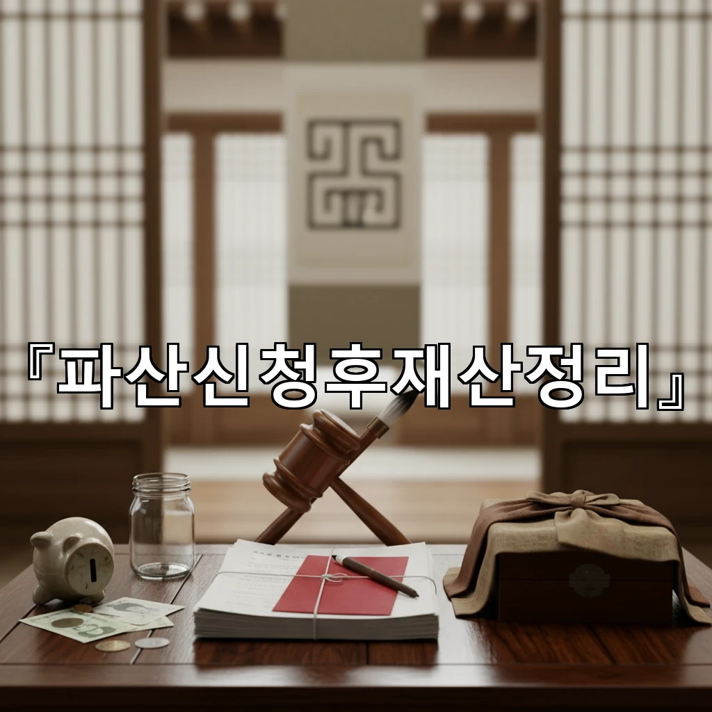 파산신청후재산정리 끝낸 뒤 생활을 재설계하는 정리 순서 안내서