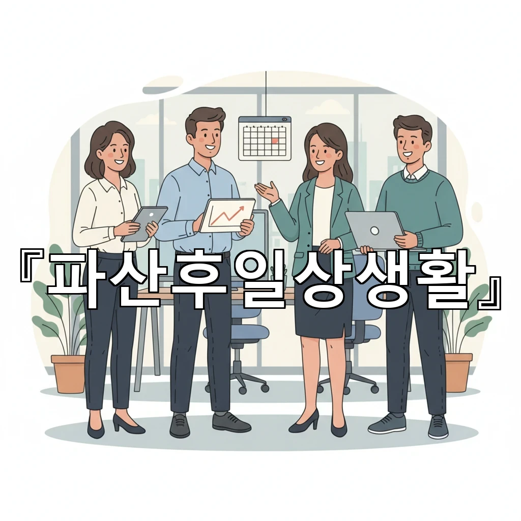 파산후일상생활 재정 회복을 위한 현실적인 하루 계획 세우기