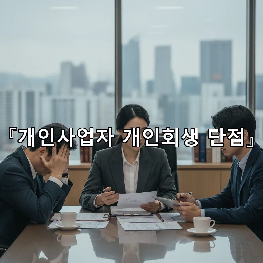 개인사업자개인회생단점 임대차 계약 갱신과 보증금 회수의 걸림돌