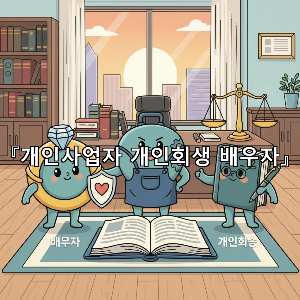 개인사업자개인회생배우자 재산분리와 공동생활비 정리의 핵심 기준