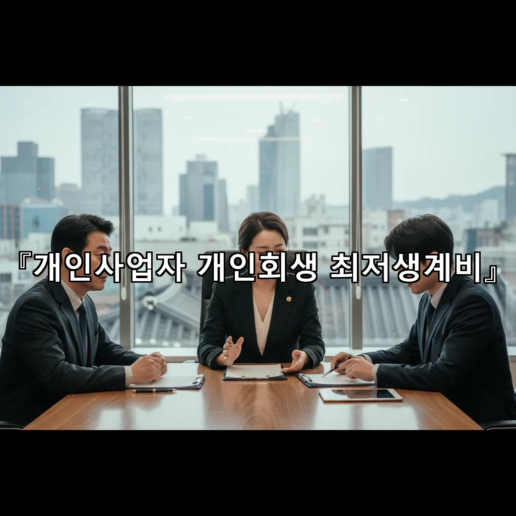 legal image 개인사업자 개인회생 최저생계비 2272