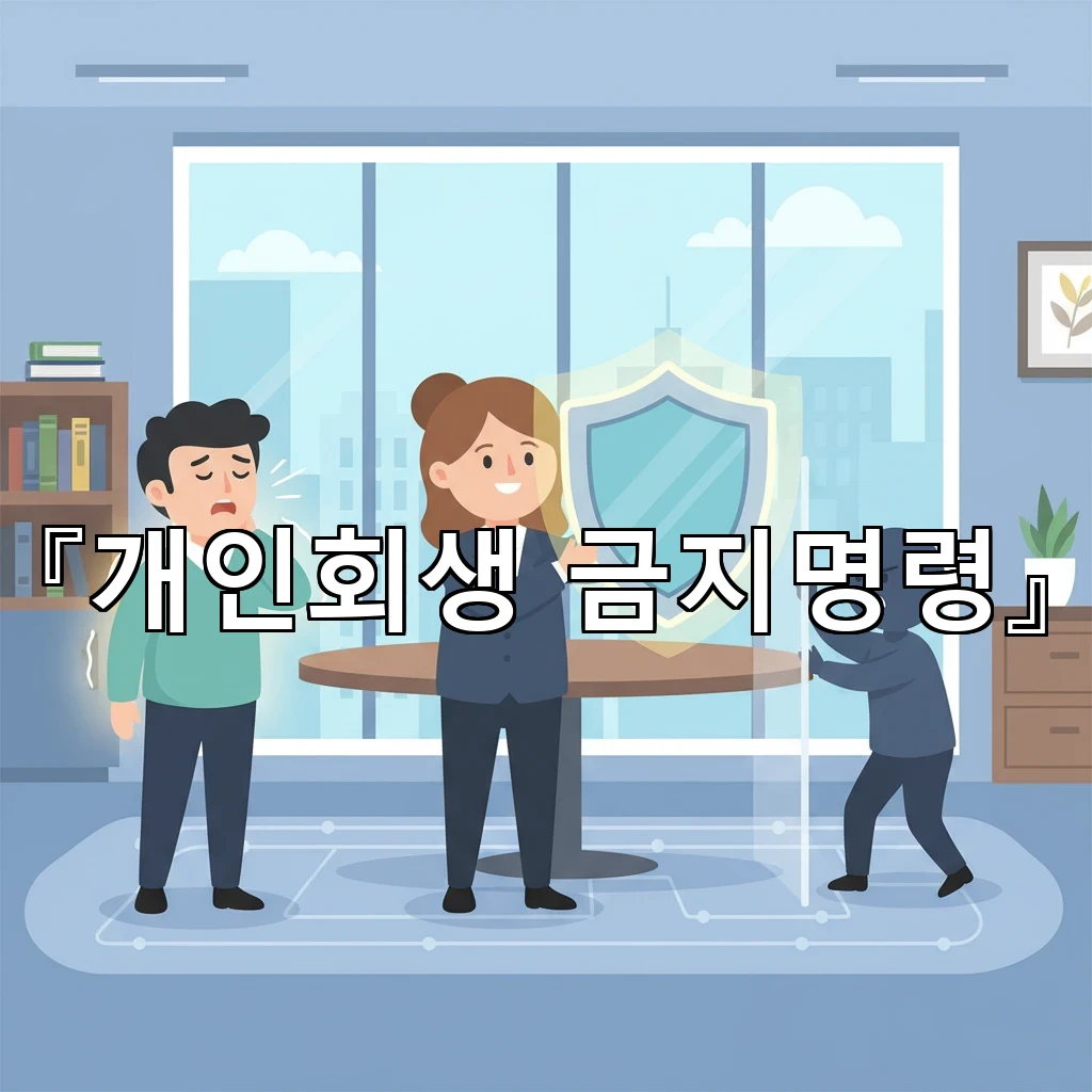 legal image 개인회생 금지명령 2187