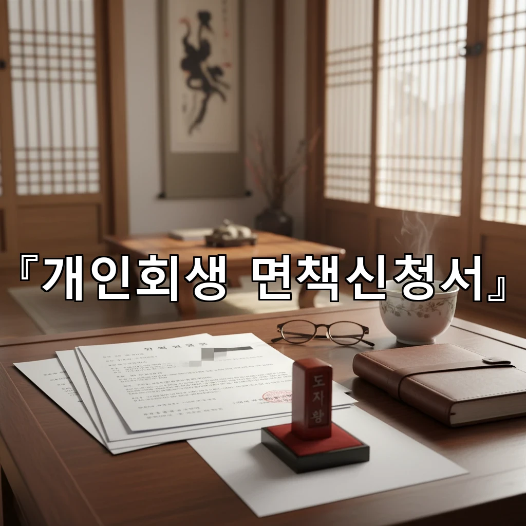legal image 개인회생 면책신청서 2107