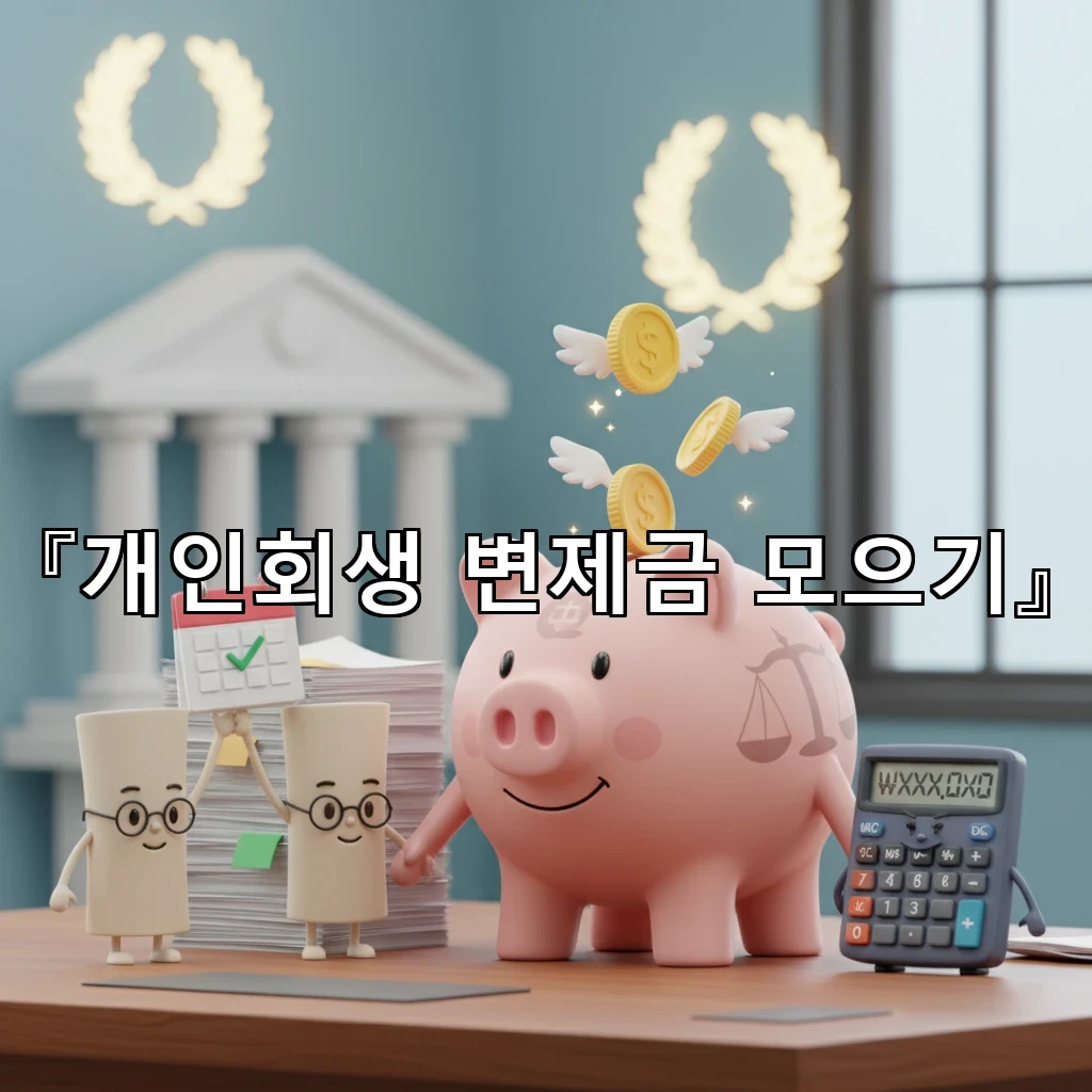 legal image 개인회생 변제금 모으기 2313