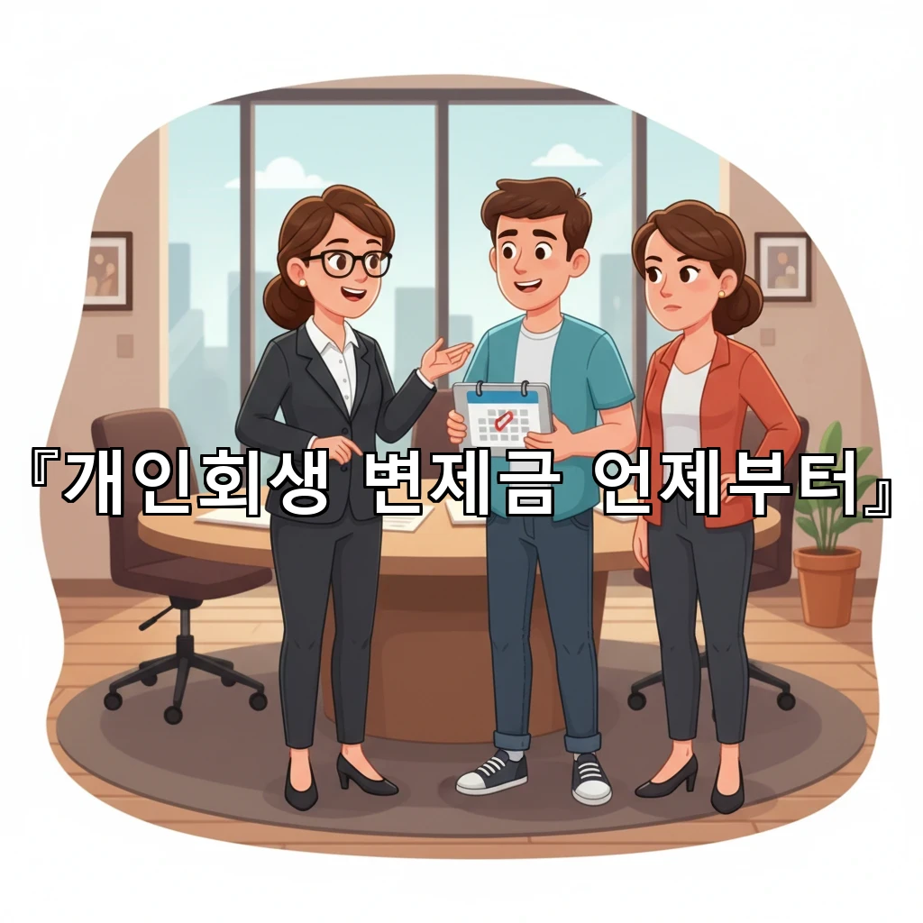 legal image 개인회생 변제금 언제부터 2319