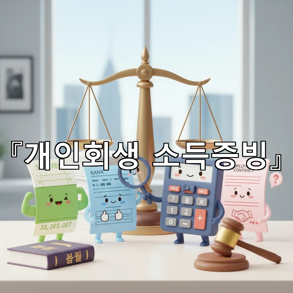 개인회생소득증빙 서류가 부족할 때 준비 순서와 대체 자료 안내