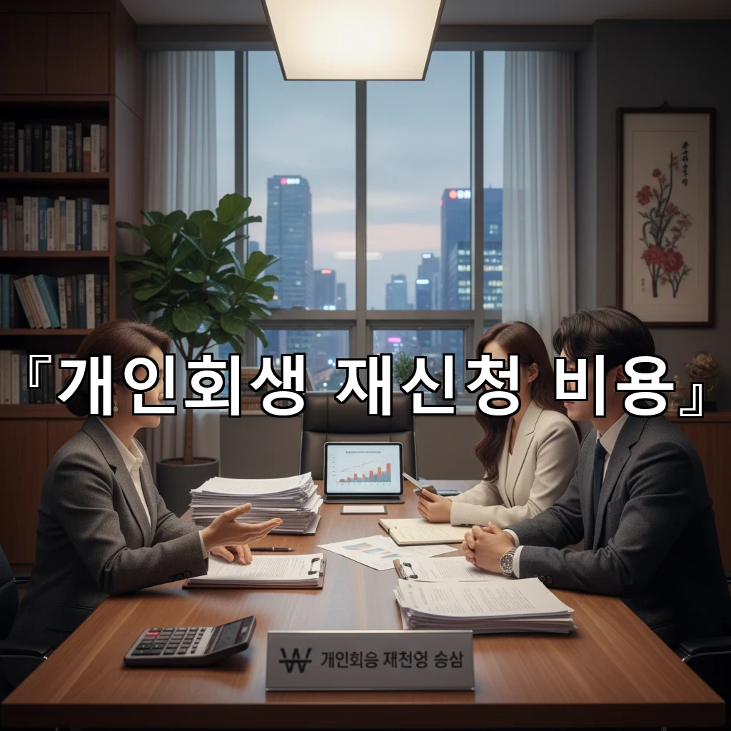 legal image 개인회생 재신청 비용 2430