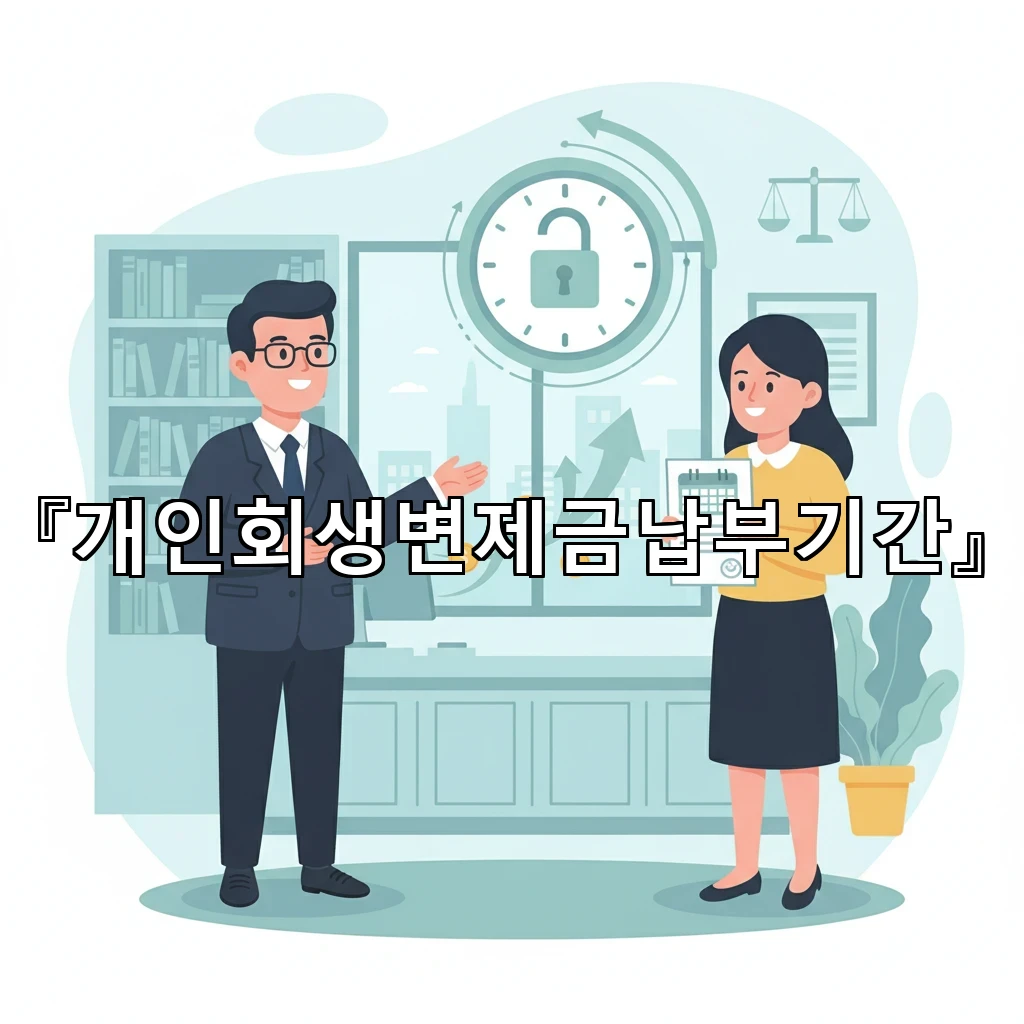 legal image 개인회생변제금납부기간 2360