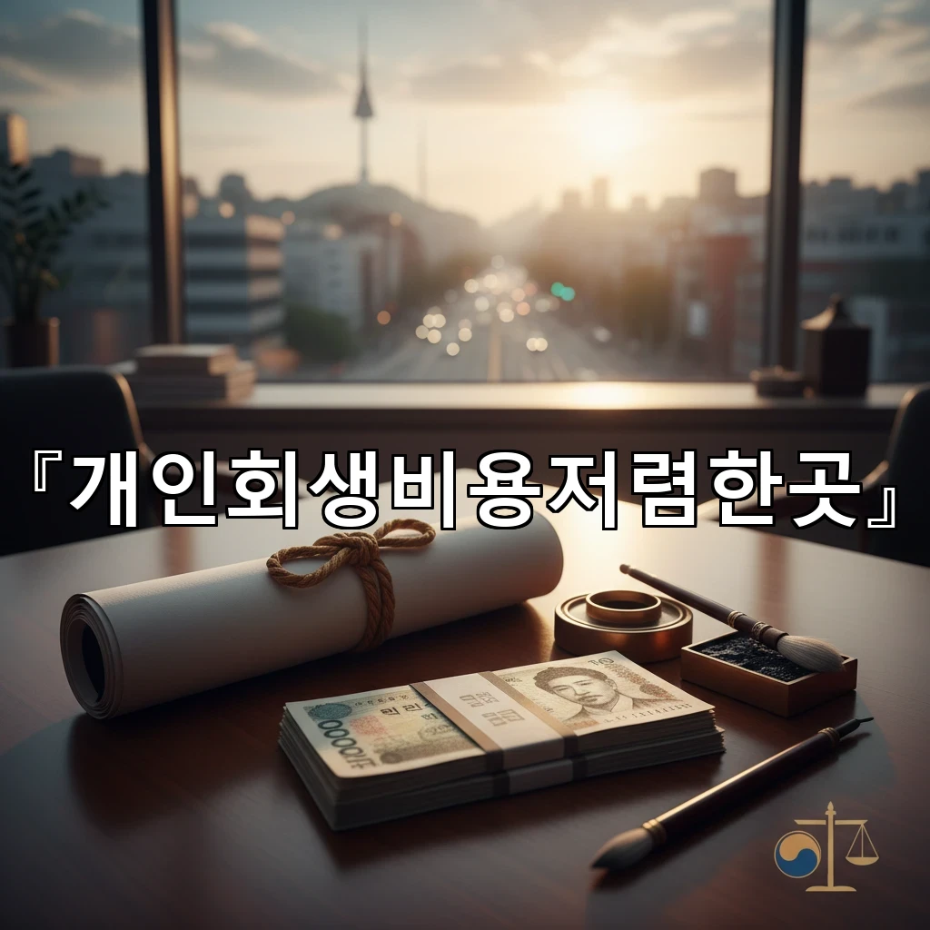 개인회생비용저렴한곳 찾기 전 반드시 따져볼 상담 진행 흐름