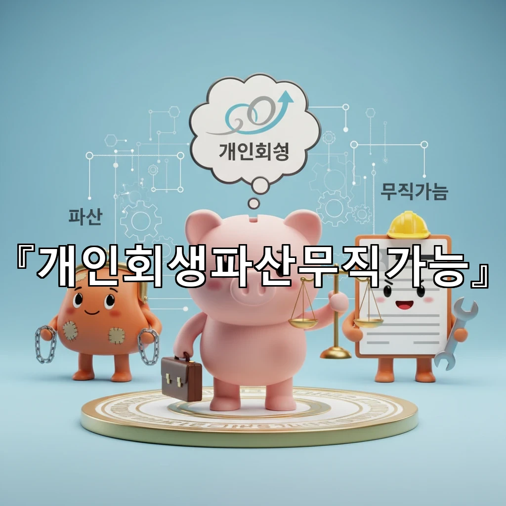 개인회생파산무직가능 소득 없을 때 준비할 서류와 진행 순서