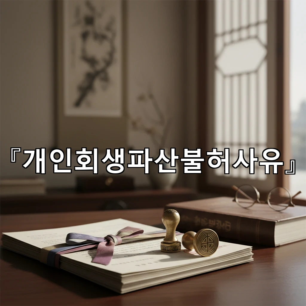 legal image 개인회생파산불허사유 2277