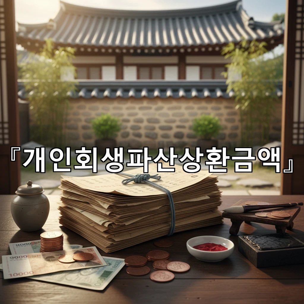 개인회생파산상환금액 조정이 필요한 순간과 준비서류 체크포인트