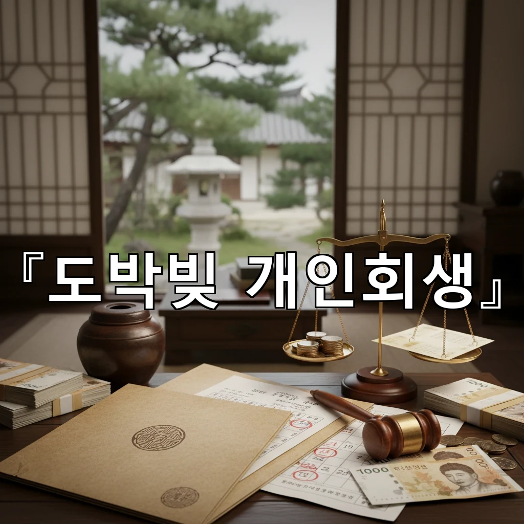 도박빚개인회생 시작 전 현실 점검으로 갚는 길 다시 세우기