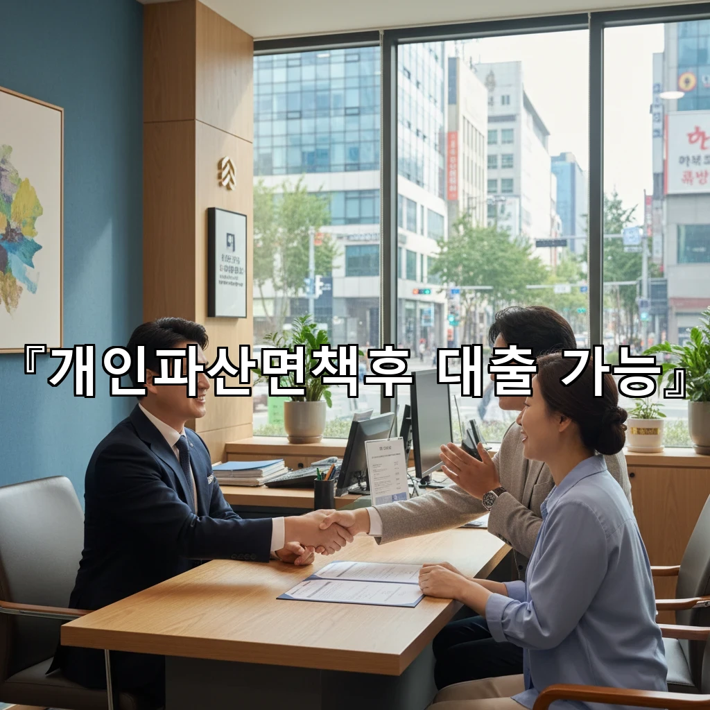 개인파산면책후대출가능 신용점수 회복 전후에 달라지는 심사 기준