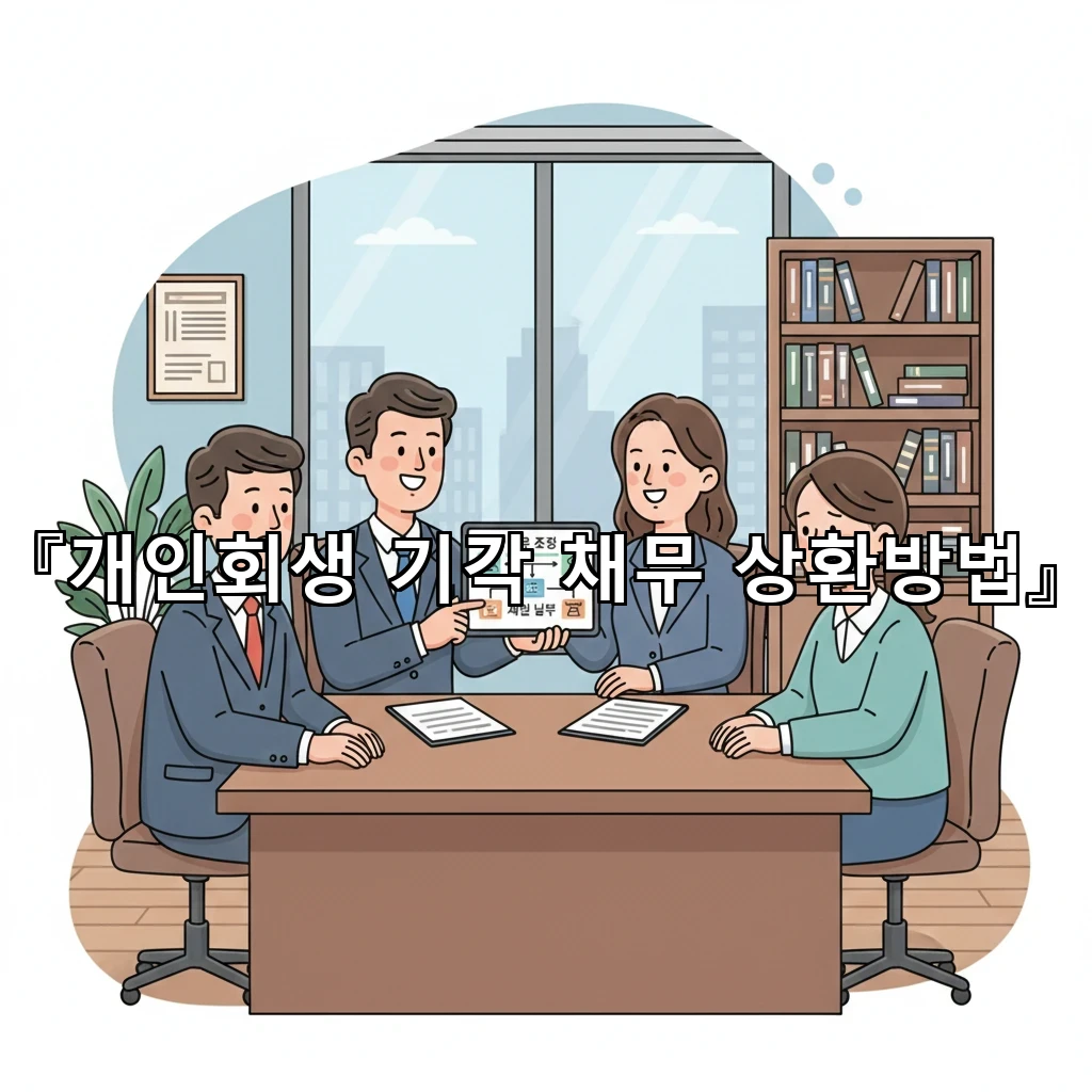 개인회생기각채무상환방법 다시 시작하는 가계부 기반 상환 설계법