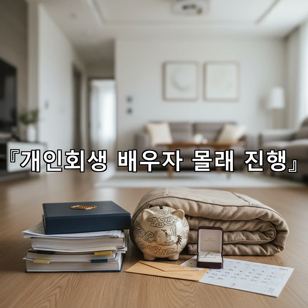 개인회생배우자몰래진행 현실에서 필요한 준비와 서류 흐름 한눈에