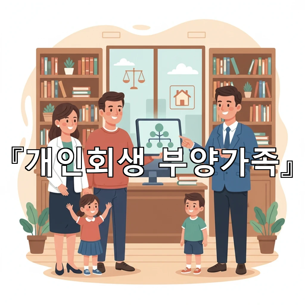 개인회생부양가족 산정이 결과를 바꾸는 이유와 준비할 자료