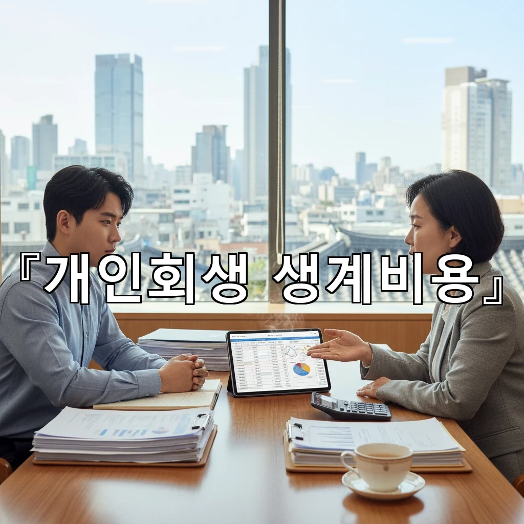 개인회생생계비용 인정 범위 넓히려면 생활기록을 어떻게 남길까