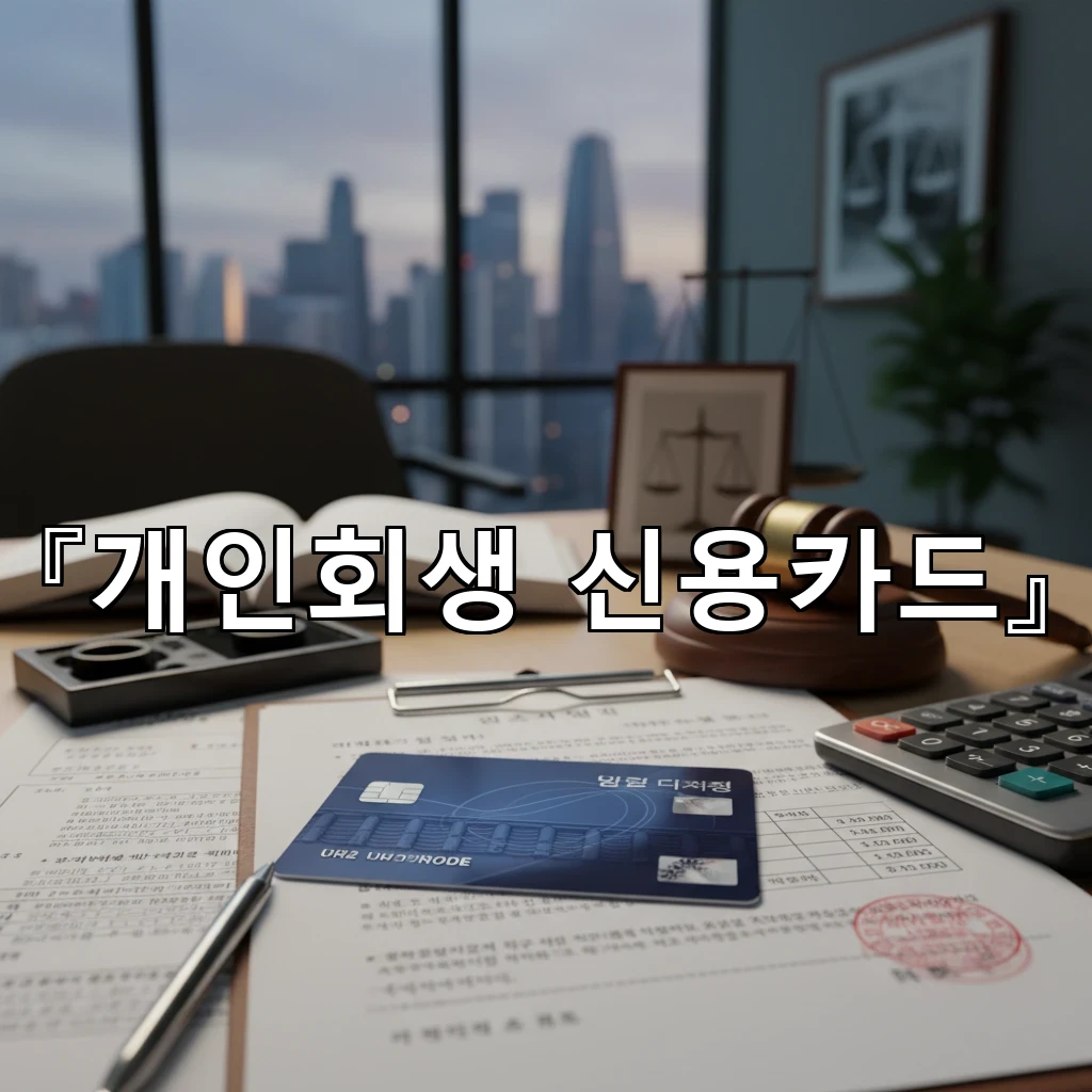 개인회생신용카드 다시 쓰기 전 준비해야 할 생활 점검 목록