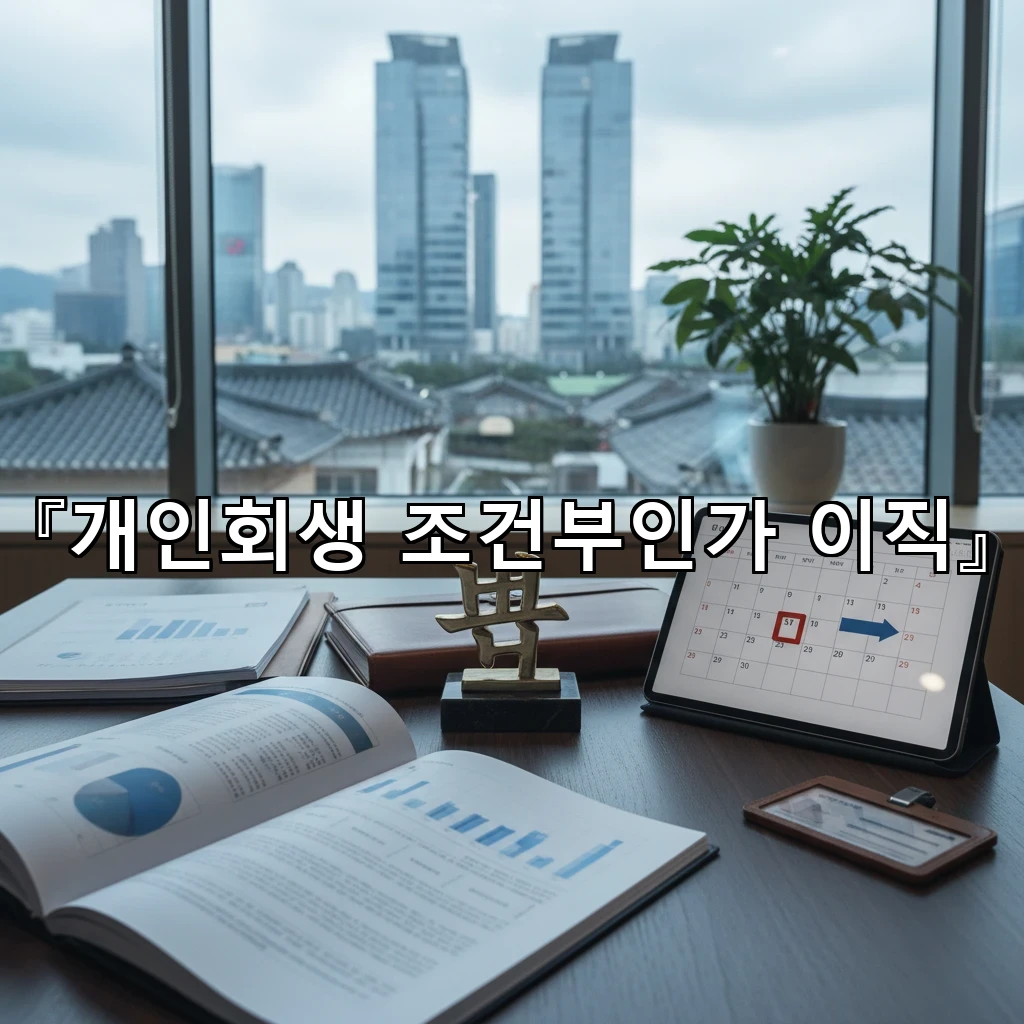 개인회생조건부인가이직으로 급여가 바뀌면 변제금 조정이 가능한가