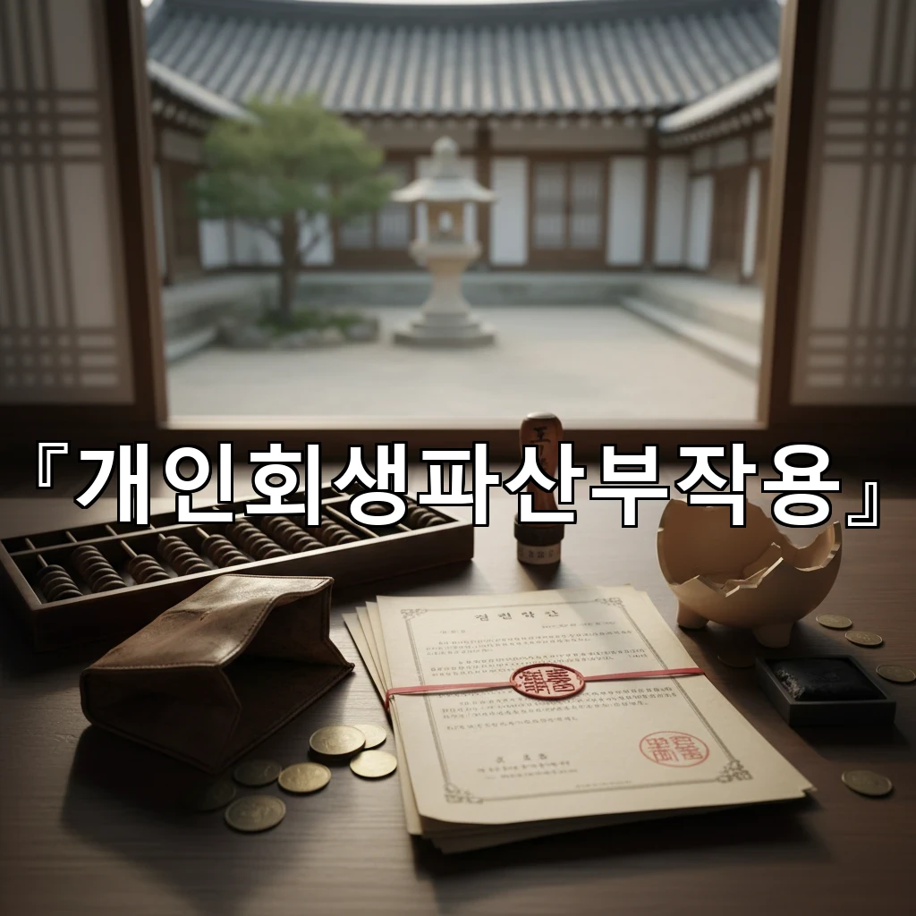 개인회생파산부작용 신청 전 생활 전반에 생길 변화와 대비 방법