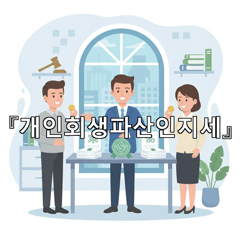 개인회생파산인지세 납부 시점과 절차 흐름을 한눈에 정리하기