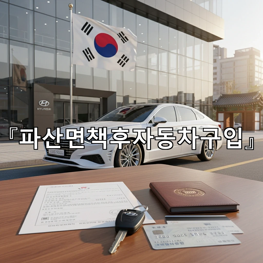 파산면책후자동차구입 할부가 막힐 때 점검할 서류와 진행 순서