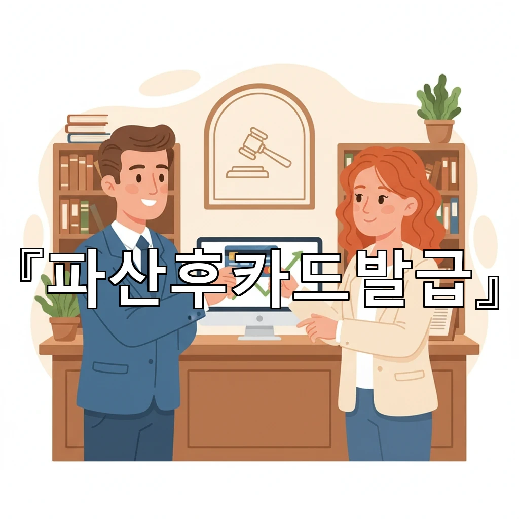 파산후카드발급 다시 시작할 때 준비해야 할 생활 계획 안내서