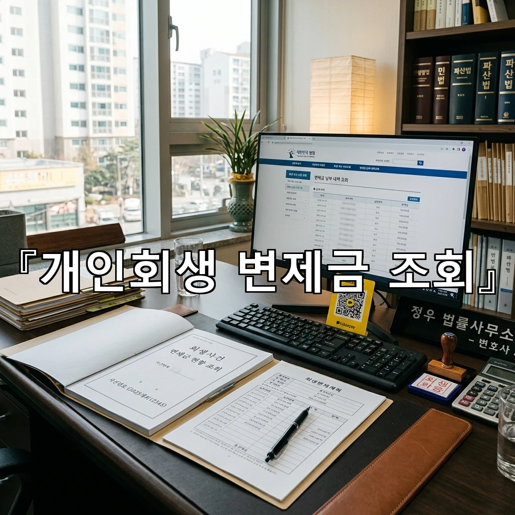 개인회생변제금조회 이후 헷갈리기 쉬운 납부 기준과 점검 순서