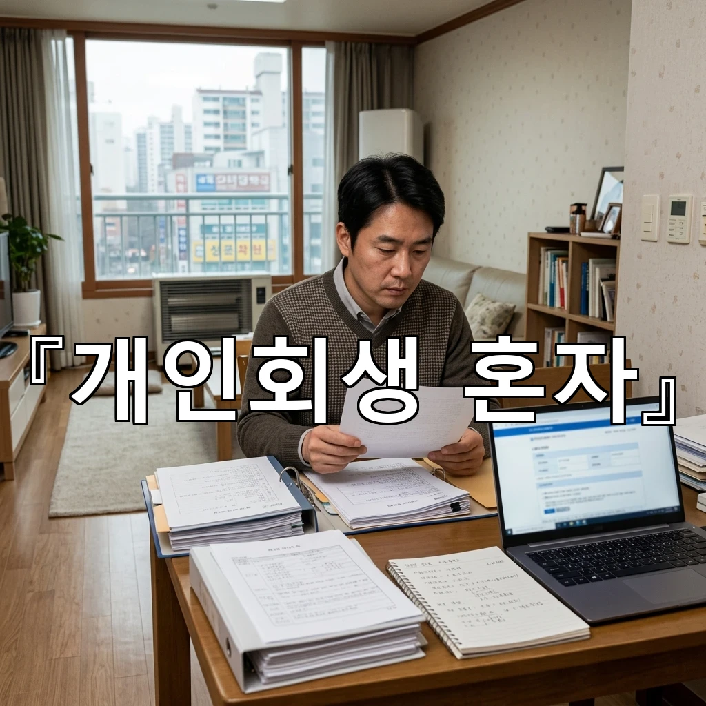 개인회생혼자 시작할 때 먼저 살펴볼 서류와 순서 정리법